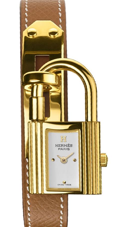 hermes lock watch opened|hermes unisex 2101079 watch.